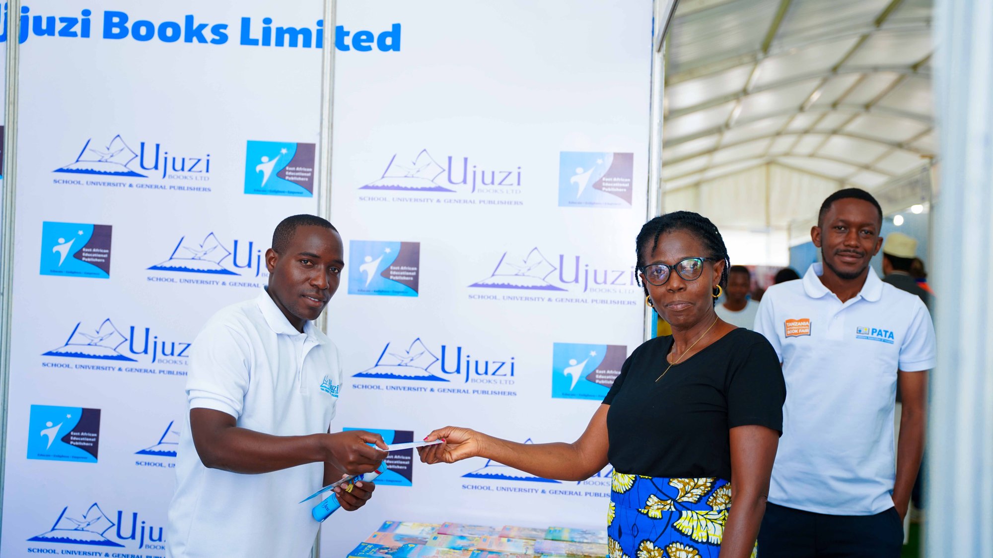 EAEP and Ujuzi Books Limited at the 33rd Tanzania International Book Fair